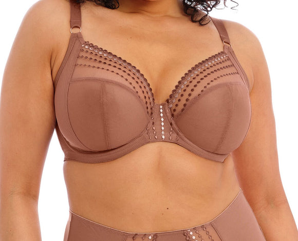 Elomi Matilda Plunge Bra Clove/Brown