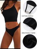 0009 Women's Underwear, Seamless, Soft and Breathable Thong