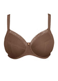 Fantasie Fusion Underwire Full Cup Side Support Bra Black, Coffee/Brown