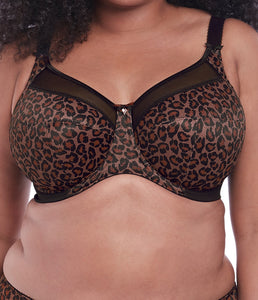 Goddess Kayla Banded Underwire Bra Dark Leopard