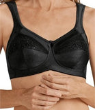 Amoena Isadora Wire-Free Pocketed Bra Black