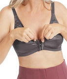 Amoena Nancy Wire-Free Pocketed Bra Dark Grey