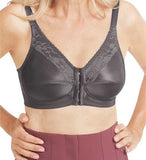 Amoena Nancy Wire-Free Pocketed Bra Dark Grey