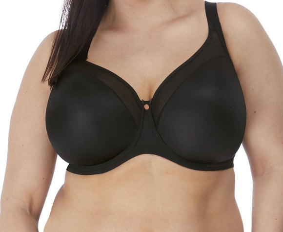 Elomi Smooth Underwired Moulded Cup Bra Black