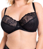 Curvy Kate Lace Daze Balcony Black