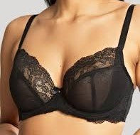 Panache Ana Plunge Bra Black